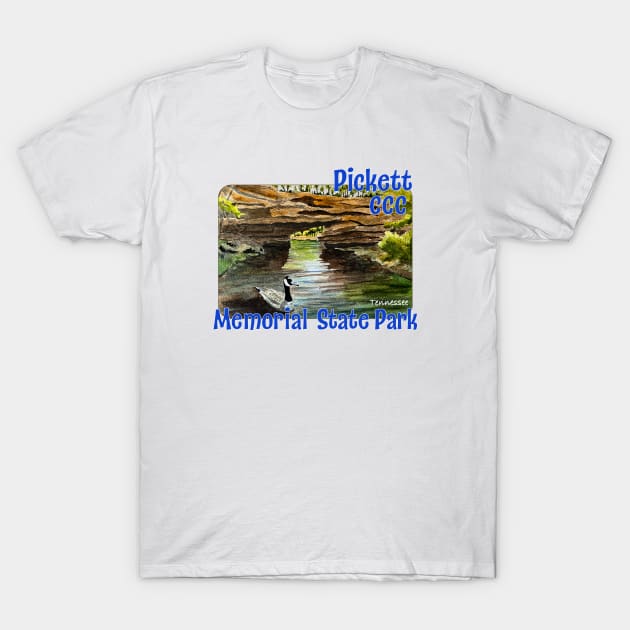 Pickett CCC Memorial State Park, Tennessee T-Shirt by MMcBuck